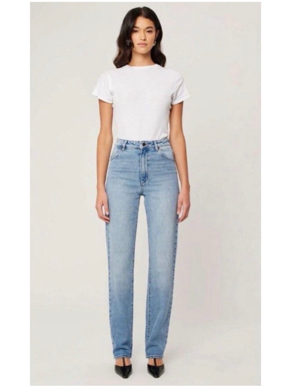Rolla’s Women’s Sz 29 Tag 31 High Rise Straight Jeans Stretch Cotton